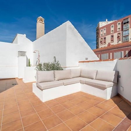Casa La Terraza With Big Rooftop Terrace Малага Екстер'єр фото