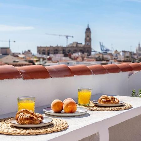 Casa La Terraza With Big Rooftop Terrace Малага Екстер'єр фото