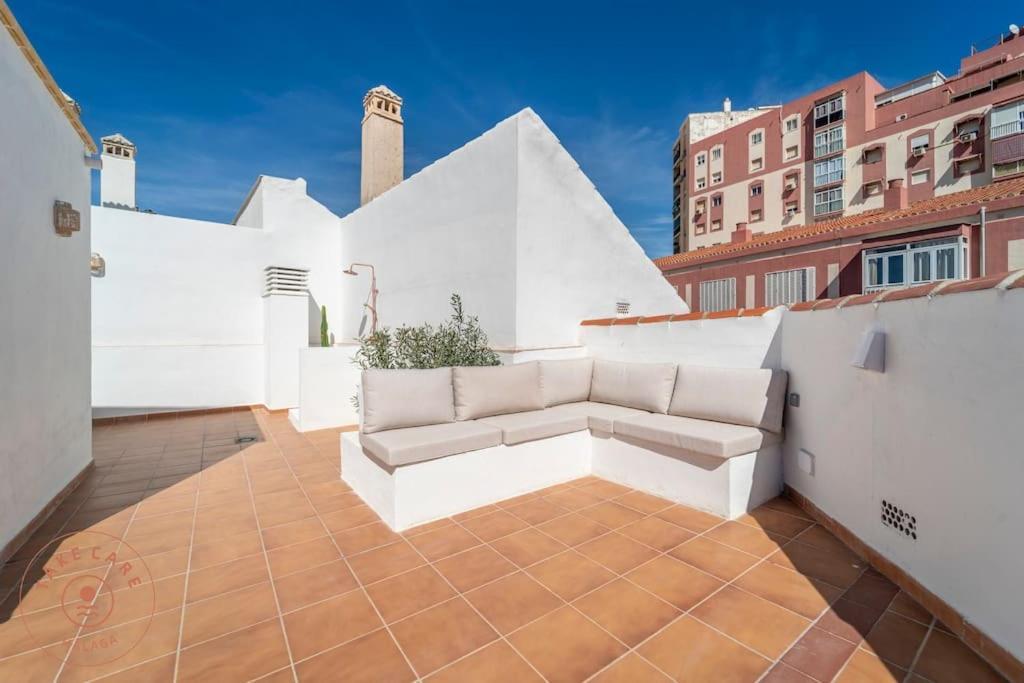 Casa La Terraza With Big Rooftop Terrace Малага Екстер'єр фото