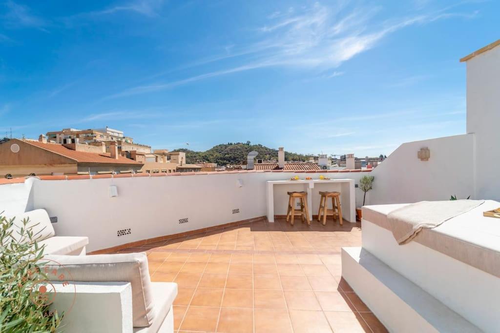 Casa La Terraza With Big Rooftop Terrace Малага Екстер'єр фото