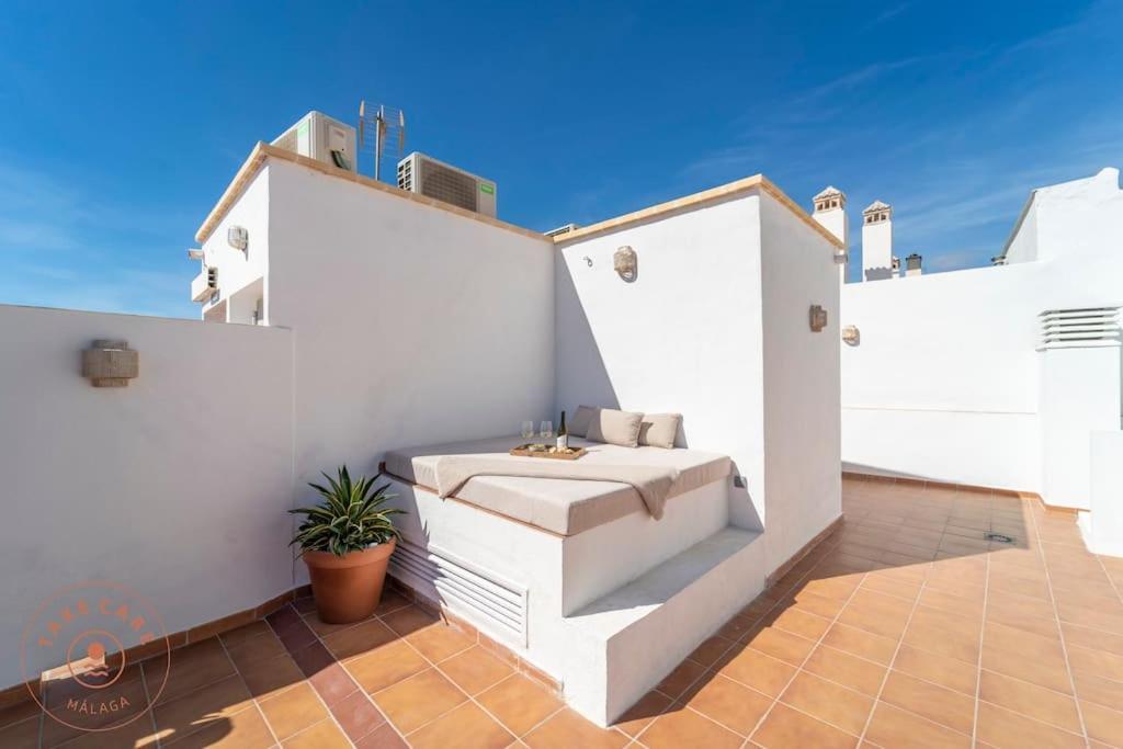 Casa La Terraza With Big Rooftop Terrace Малага Екстер'єр фото